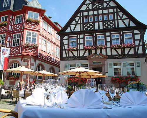 Hotel Restaurant Goldener Engel Heppenheim (Bergstrasse) Exterior foto